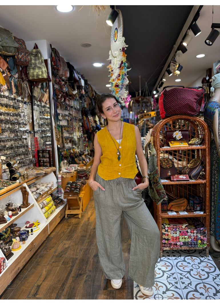 İtalyan Keten Pantolon