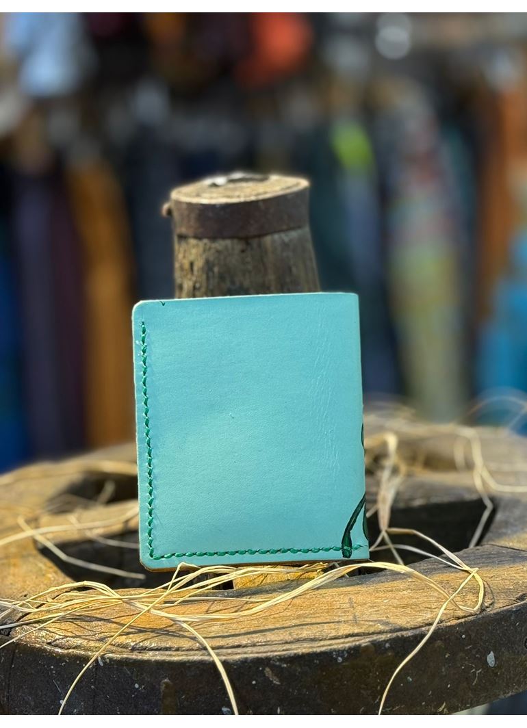 ÖZEL TASARIM DERİ EL İŞİ CÜZDAN