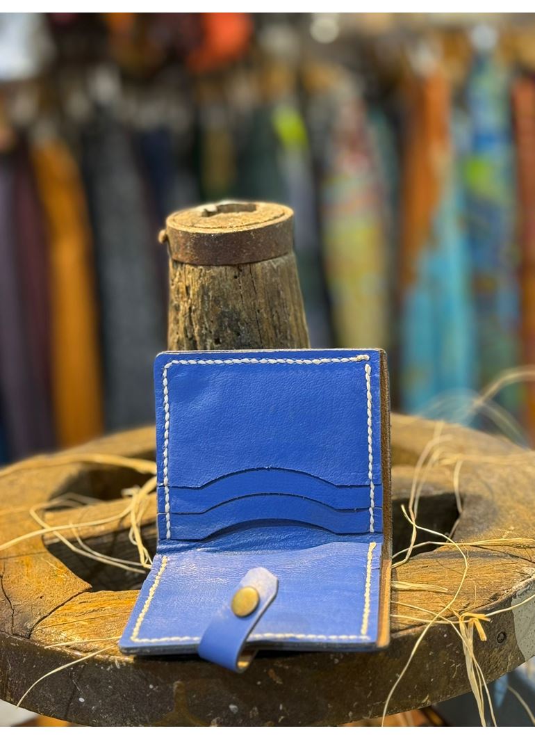 ÖZEL TASARIM DERİ EL İŞİ CÜZDAN