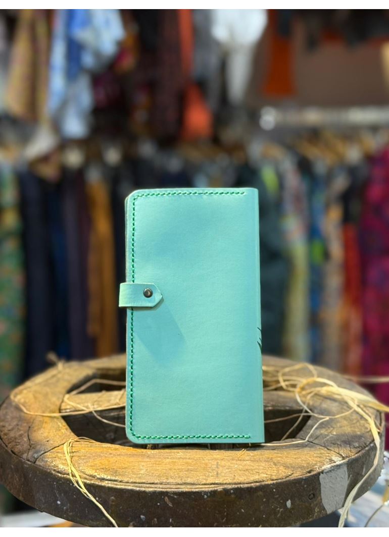 ÖZEL TASARIM DERİ EL İŞİ CÜZDAN