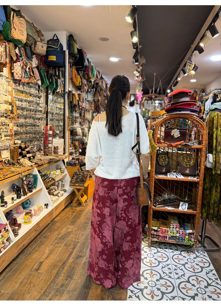 İtalyan Keten Kemerli Pantolon