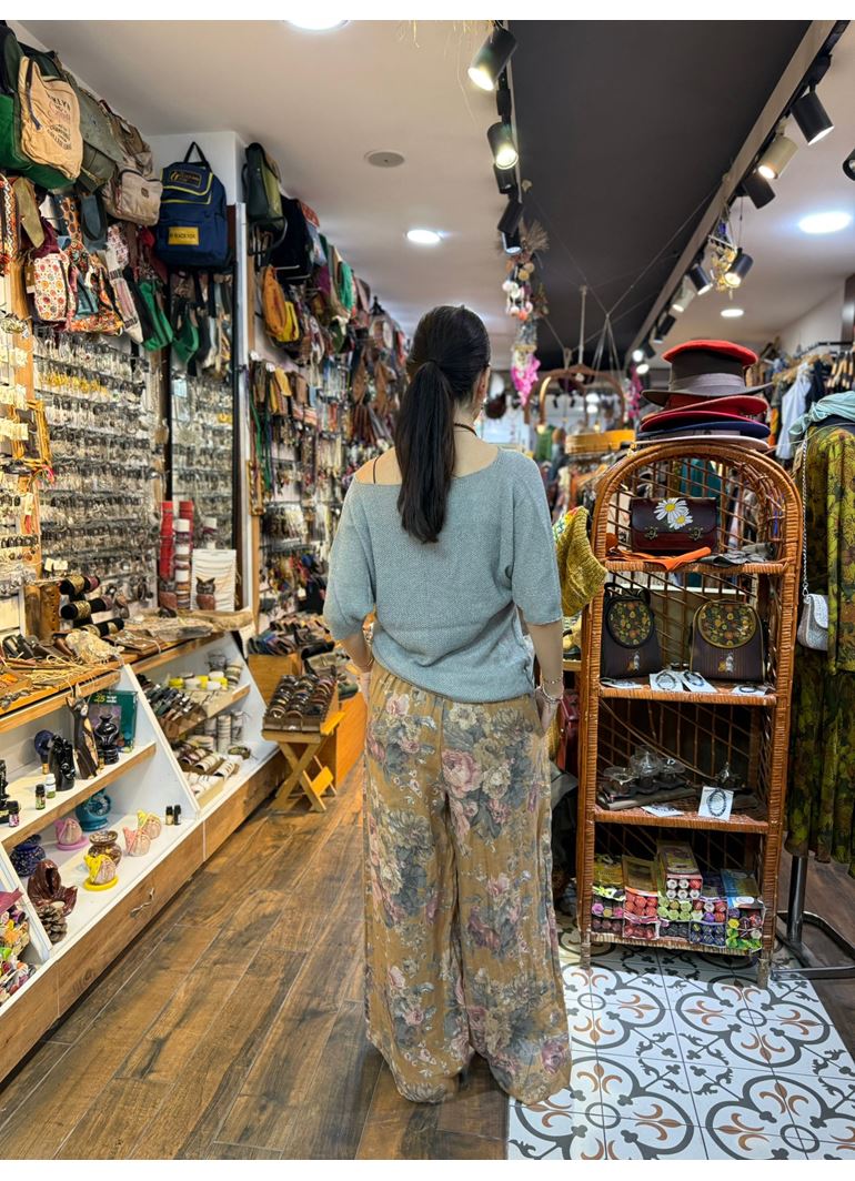 İtalyan Keten Kemerli Pantolon