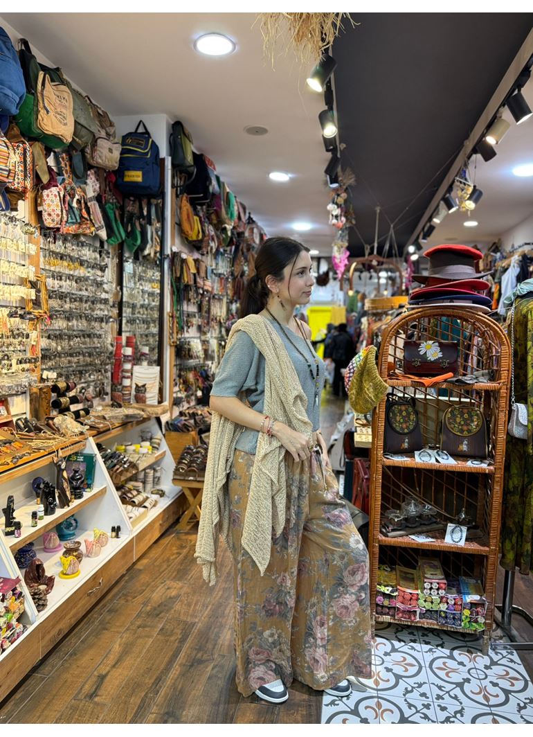 İtalyan Keten Kemerli Pantolon