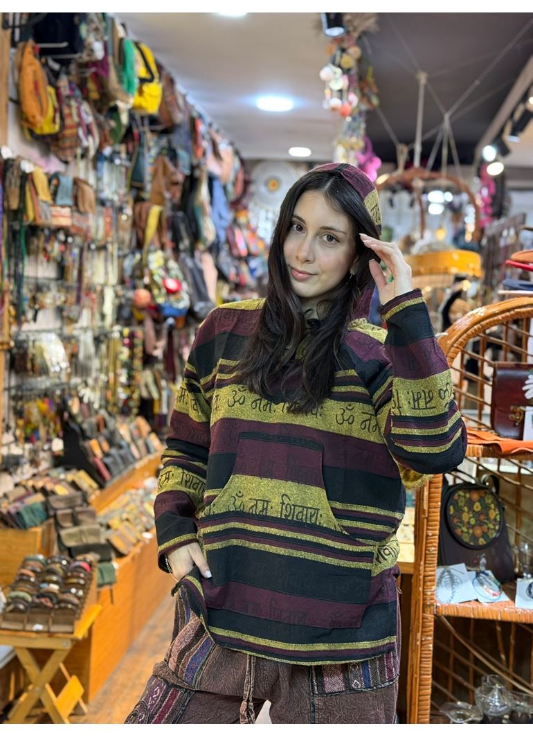 Kapüşonlu Önü Cepli Uzun Kol Sweat Unisex