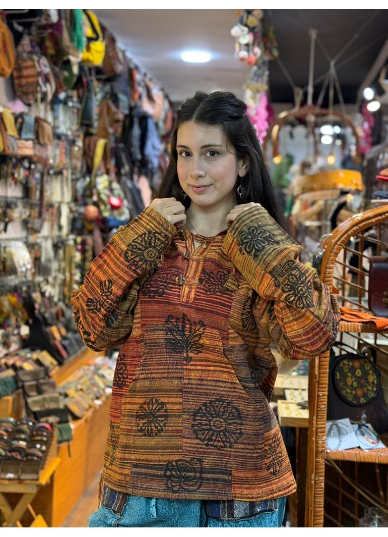 Kapüşonlu Önü Cepli Uzun Kol Sweat Unisex