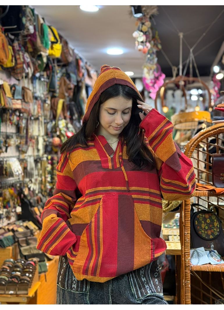 Kapüşonlu Önü Cepli Uzun Kol Sweat Unisex