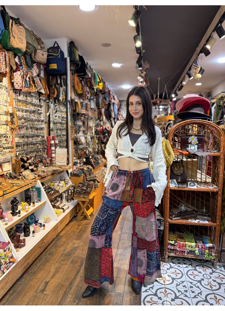 Nepal Patchwork Pantolon