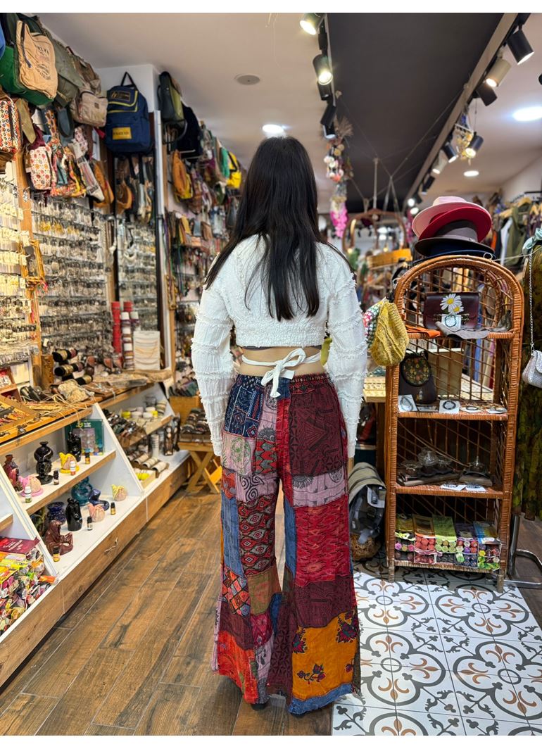 Nepal Patchwork Pantolon