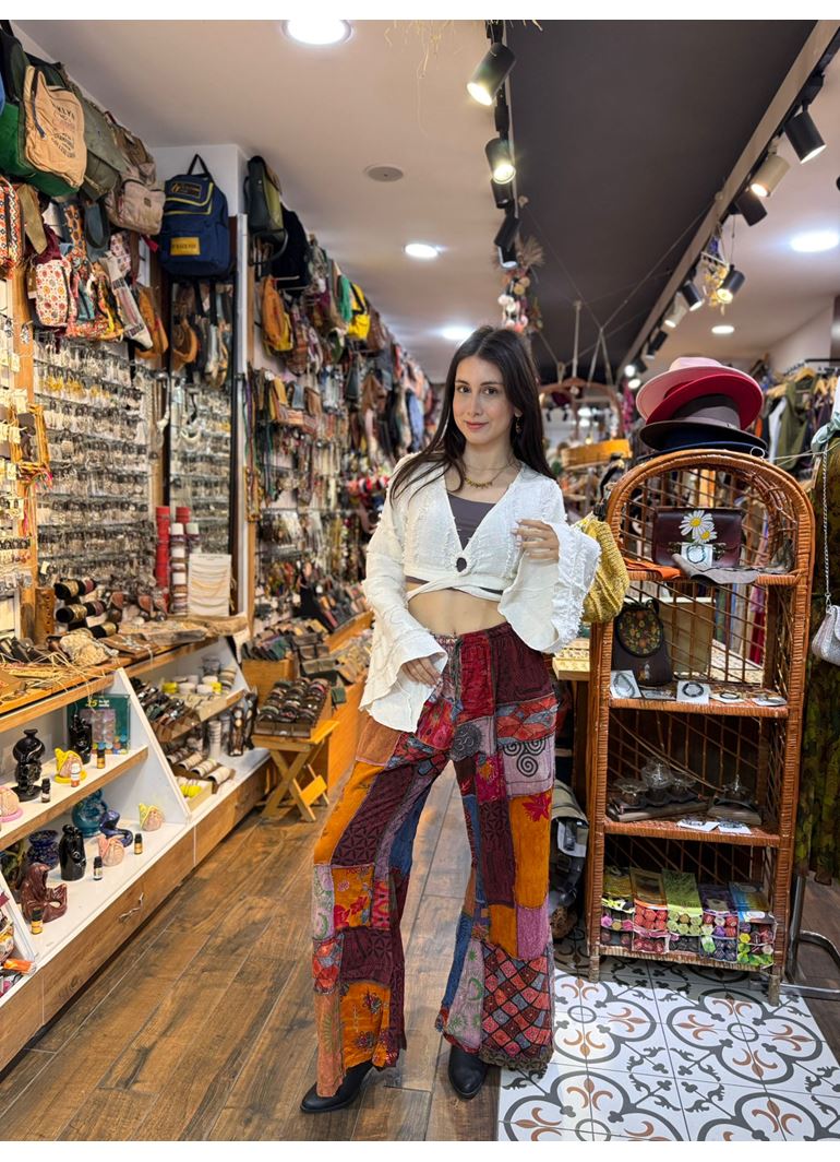 Nepal Patchwork Pantolon