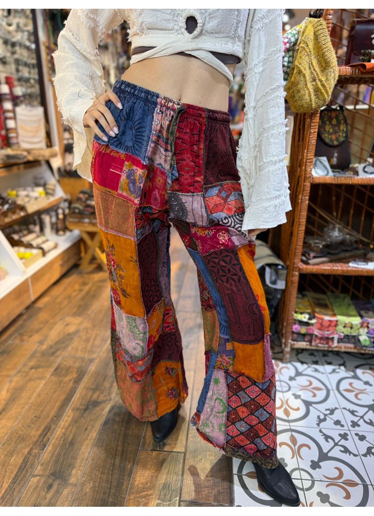 Nepal Patchwork Pantolon