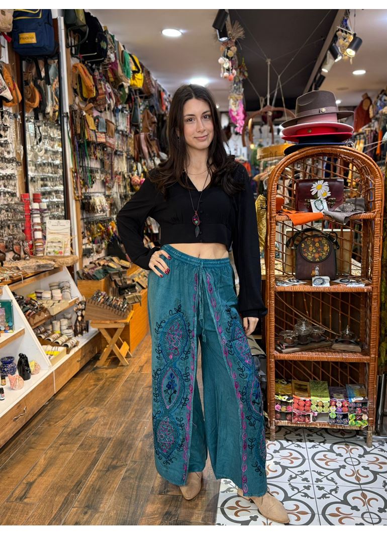 Hint Çiçekli Pantolon