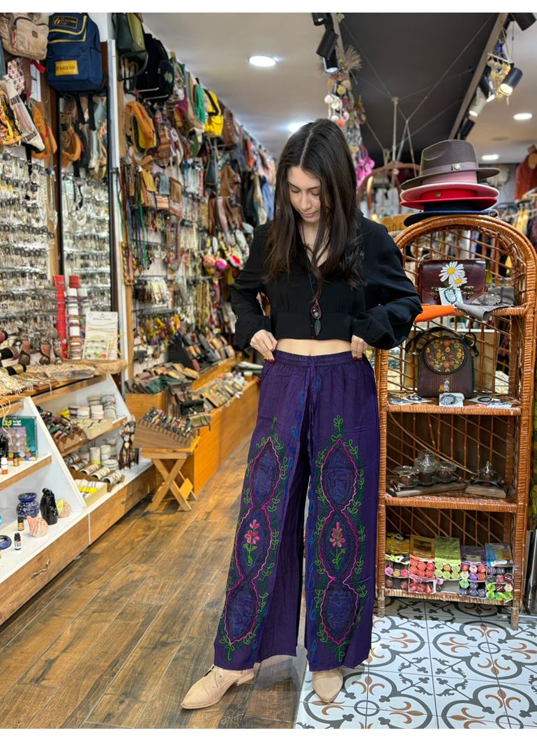 Hint Çiçekli Pantolon