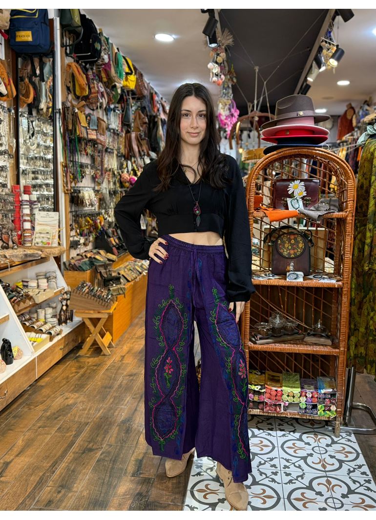 Hint Çiçekli Pantolon