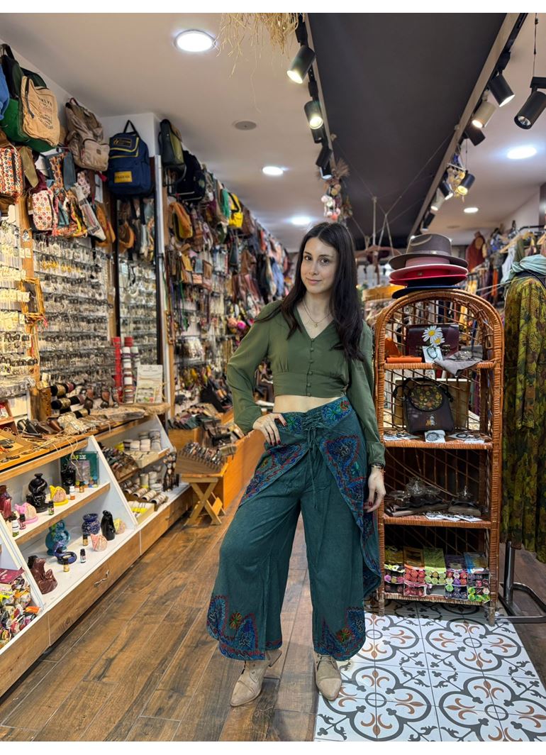 Önden Bağlamalı Şalvar