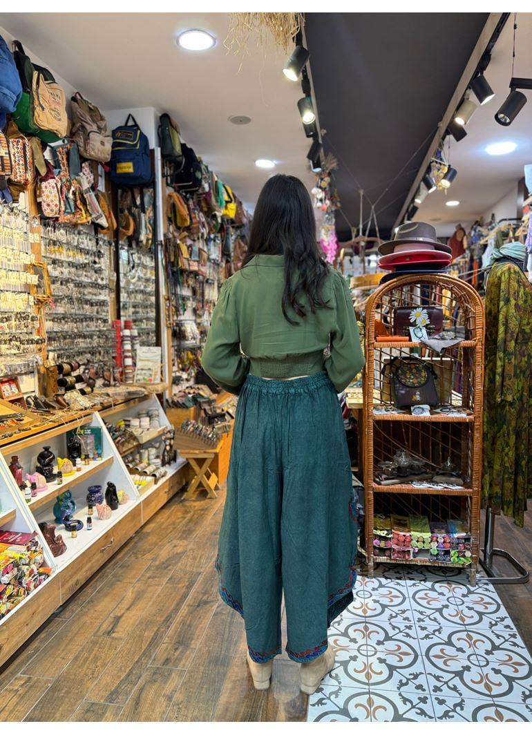 Önden Bağlamalı Şalvar