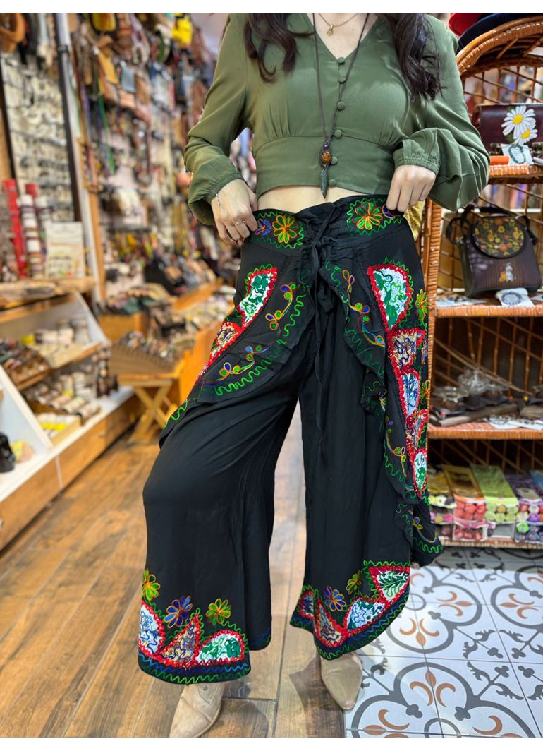 Önden Bağlamalı Şalvar