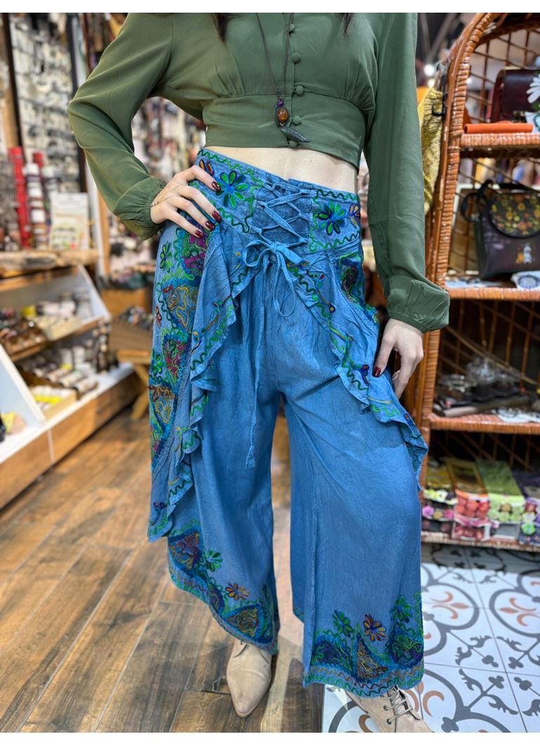 Önden Bağlamalı Şalvar