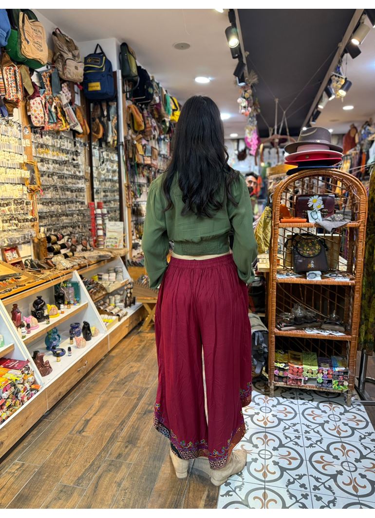 Önden Bağlamalı Şalvar