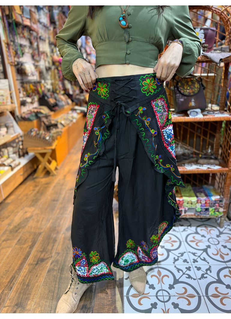 Önden Bağlamalı Şalvar