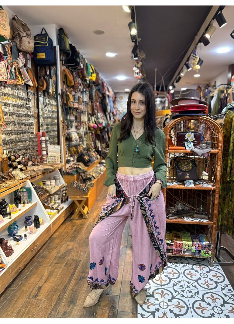 Önden Bağlamalı Şalvar