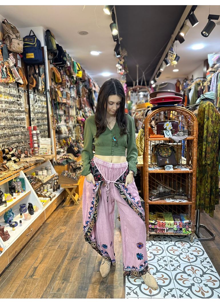 Önden Bağlamalı Şalvar