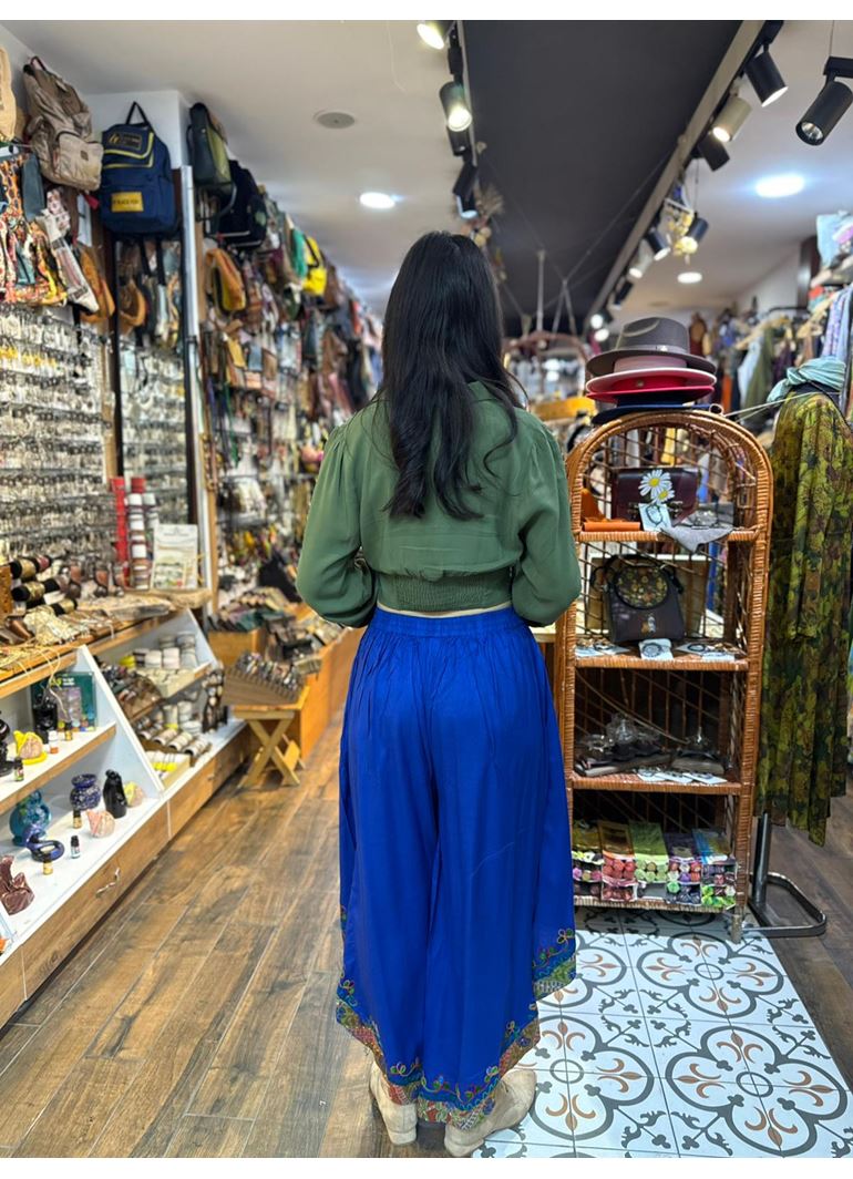 Önden Bağlamalı Şalvar