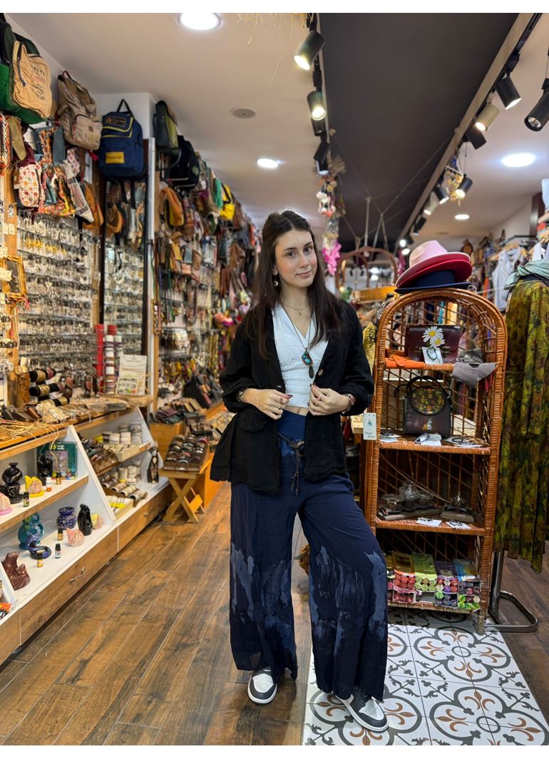 İtalyan Keten Kemerli Pantolon