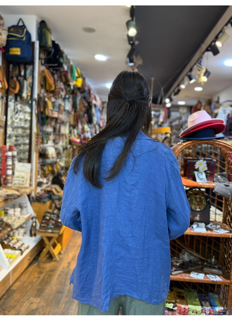 İtalyan Keten Tasarım Ceket