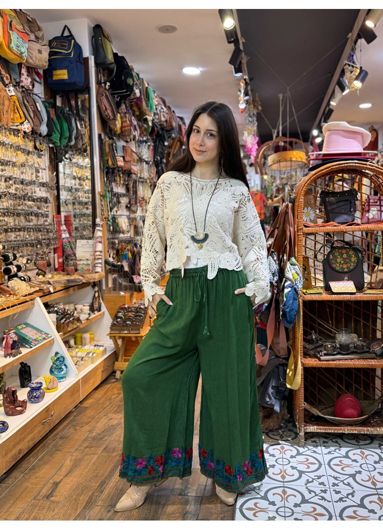 Hint Pantolon Yeşil