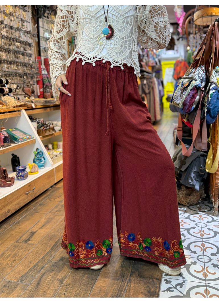 Hint Pantolon Kırmızı