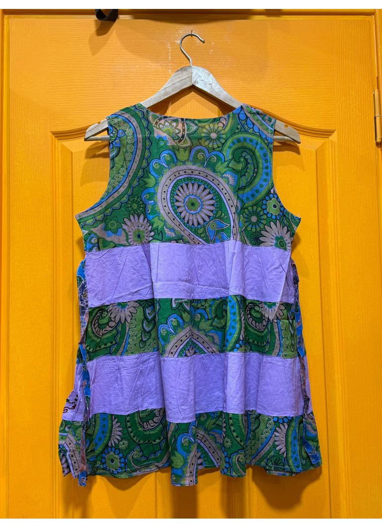 Hint İşlemeli Bluz