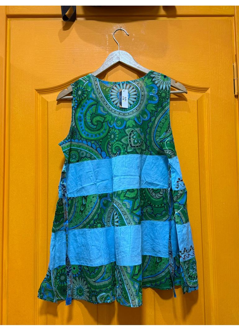 Hint İşlemeli Bluz