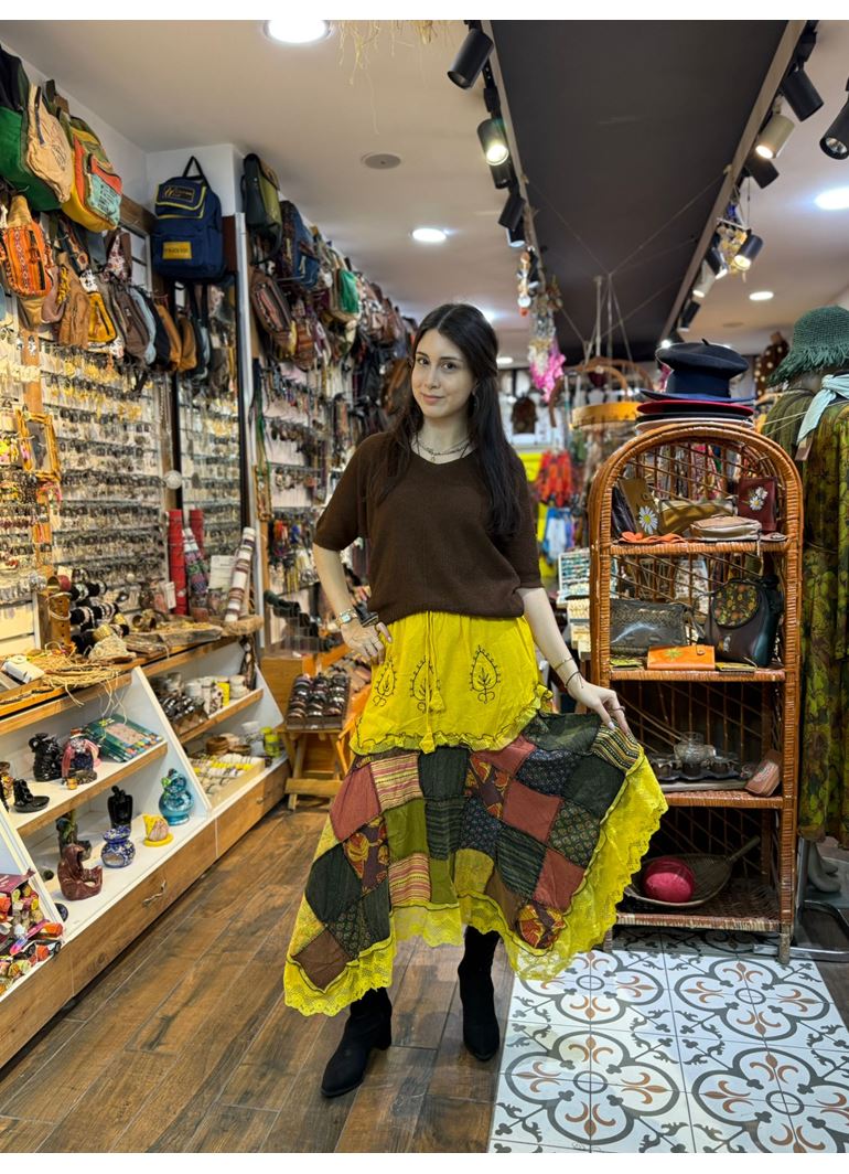 İtalyan Triko Bluz Kısa Kollu