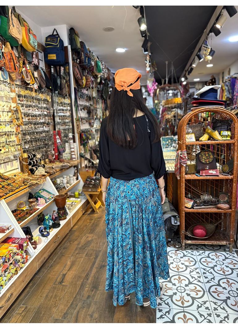 İpek Önü İşlemeli Pantolon