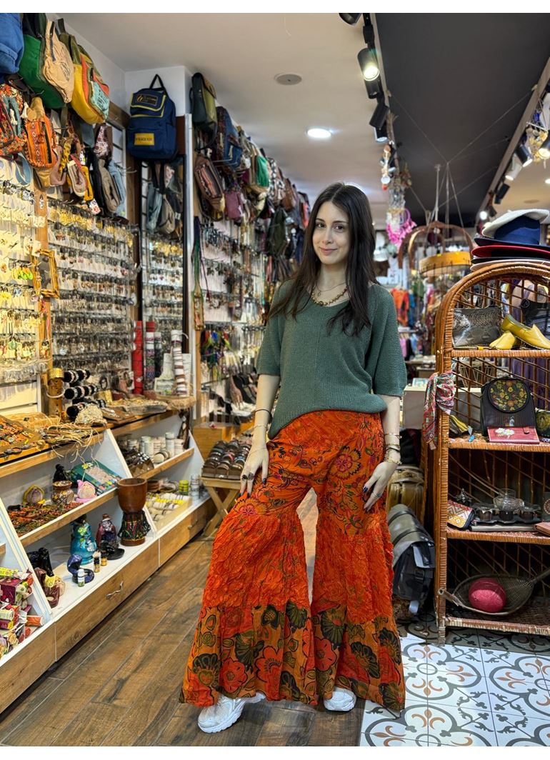 Nepal Pantolon Turuncu