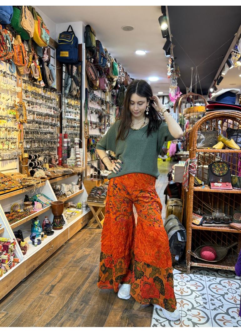Nepal Pantolon Turuncu