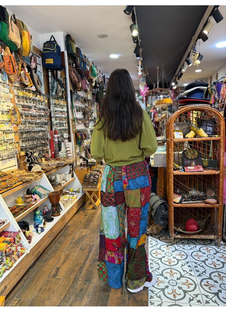 Nepal Patchwork Pantolon