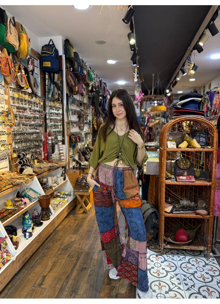 Nepal Patchwork Pantolon