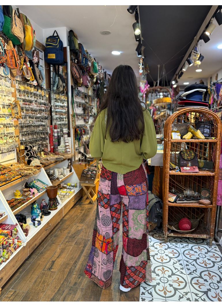 Nepal Patchwork Pantolon