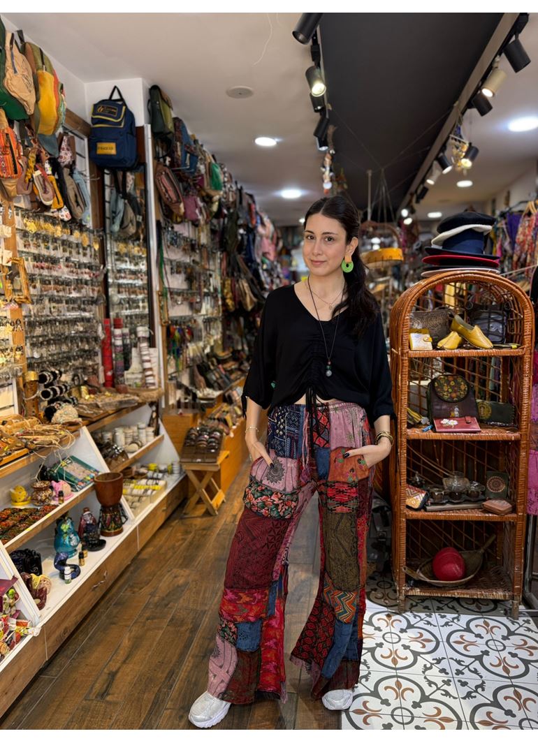 Nepal Patchwork Pantolon