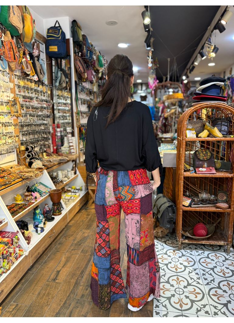 Nepal Patchwork Pantolon