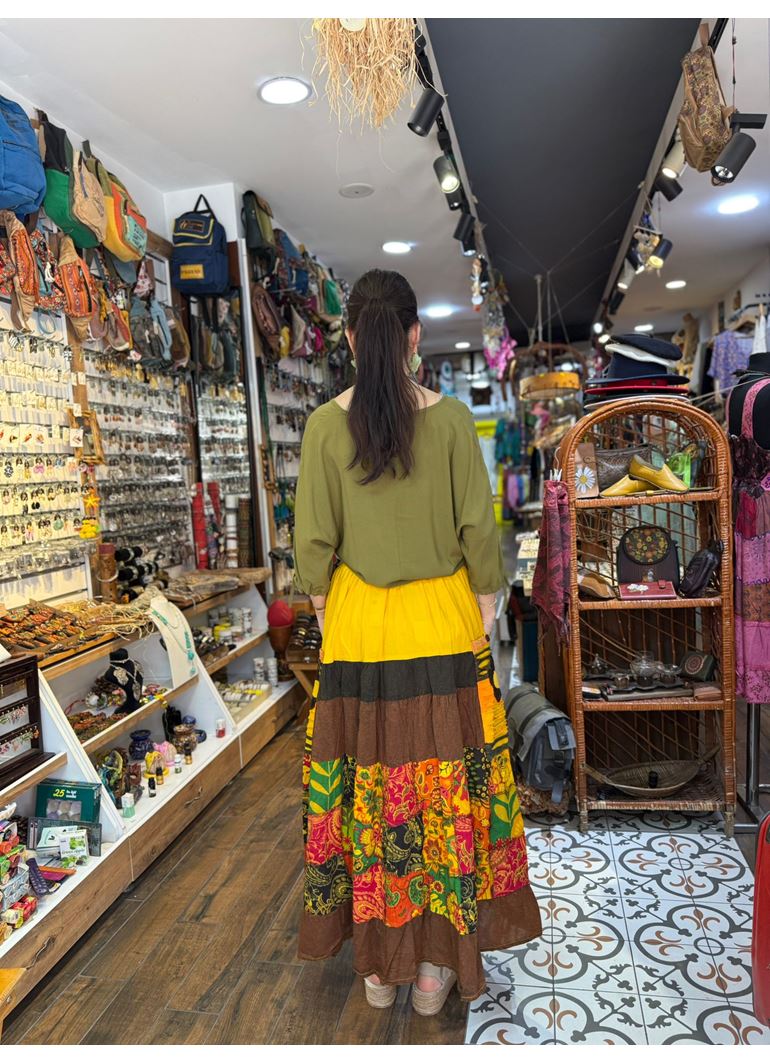 Nepal Tasarım Etek