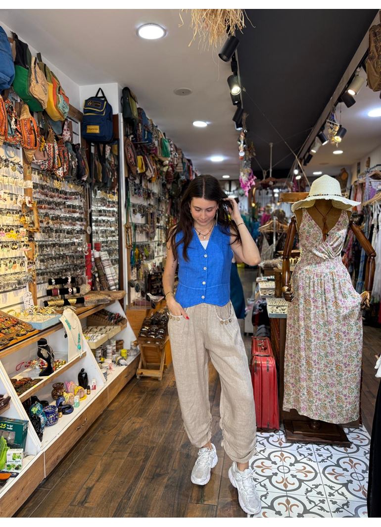 İtalyan Keten Pantolon