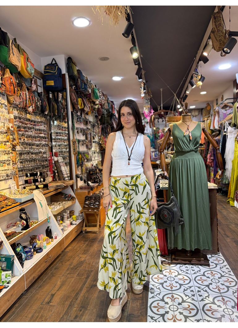 Normal Bel Asimetrik Kesim Anita Kadın Otantik Pantolon