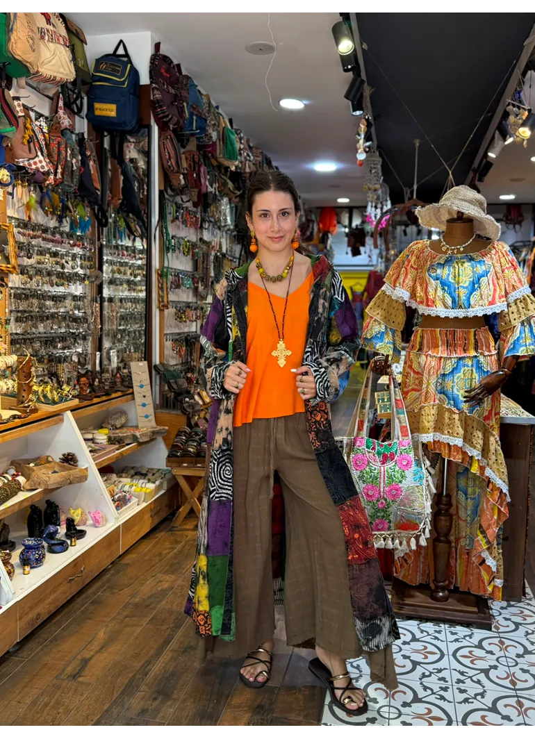 Nepal Tasarım Kaftan