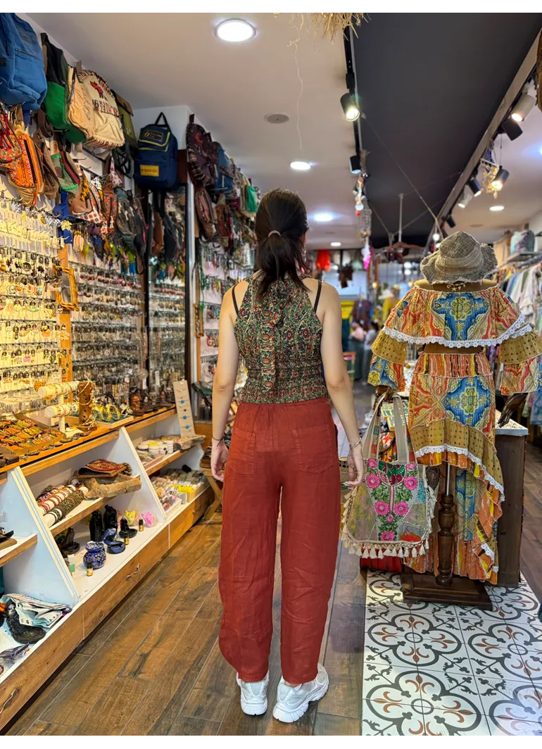 İtalyan Keten Pantolon
