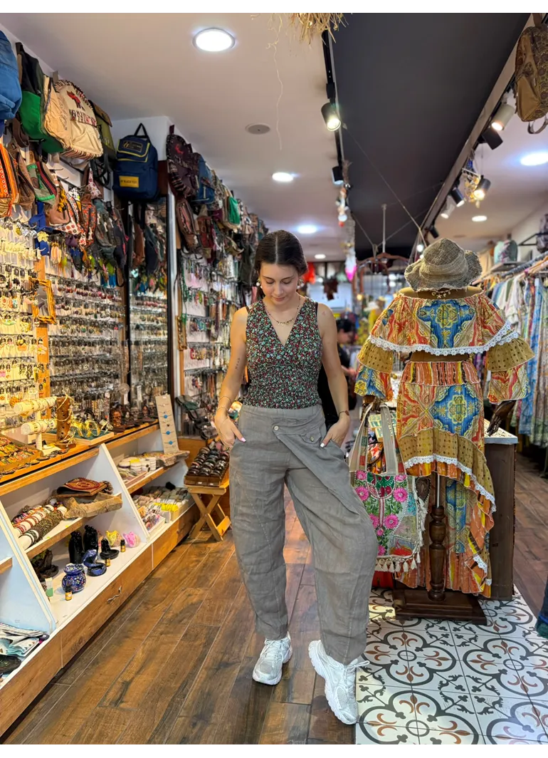 İtalyan Keten Pantolon