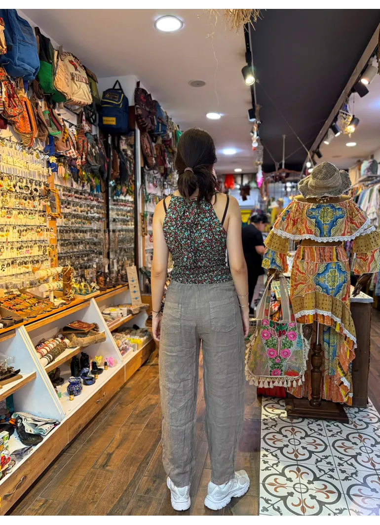 İtalyan Keten Pantolon