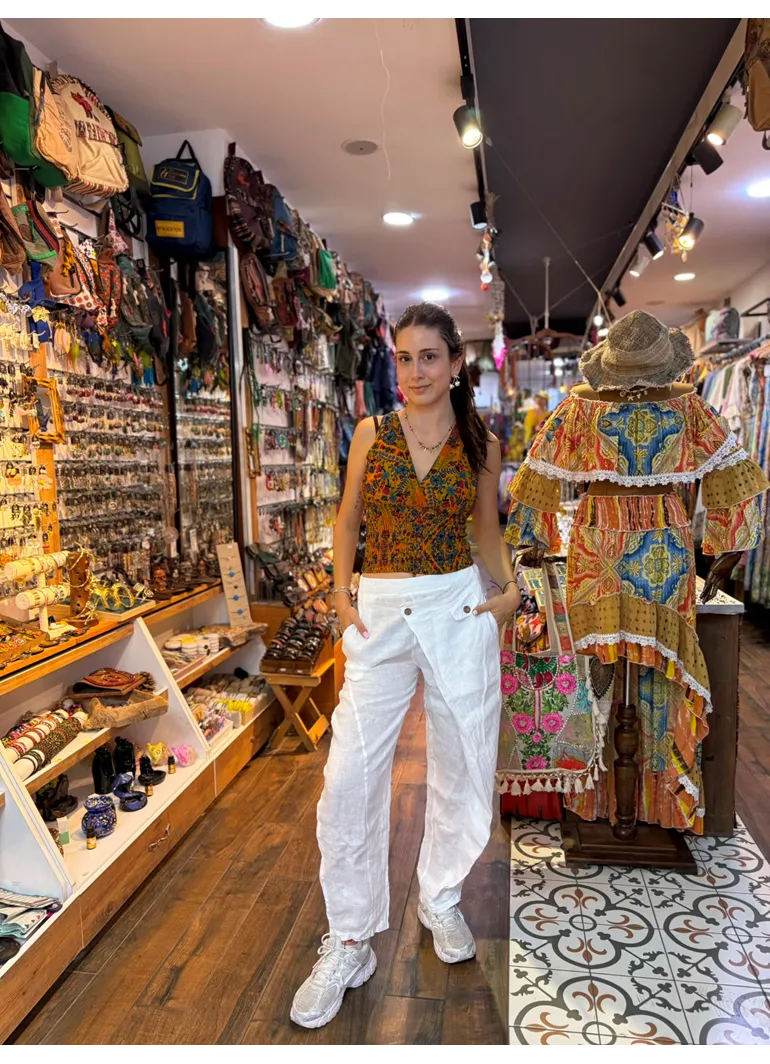 İtalyan Keten Pantolon