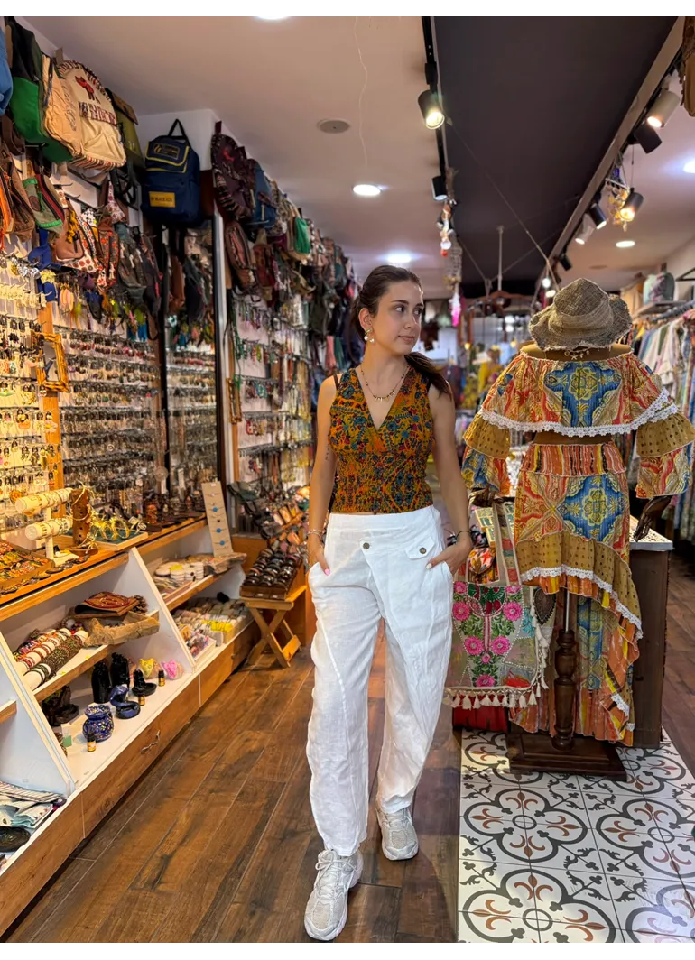 İtalyan Keten Pantolon